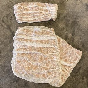 Leticia Crop Top & Midi Skirt - Michael Costello